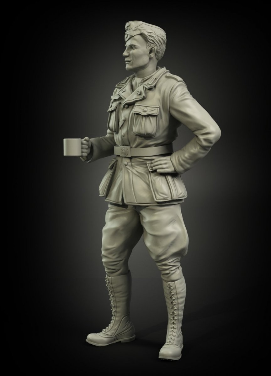 Panzer Art FI35-085 DAK tankers RK award ceremony No.2 1/35 – zdjęcie 2