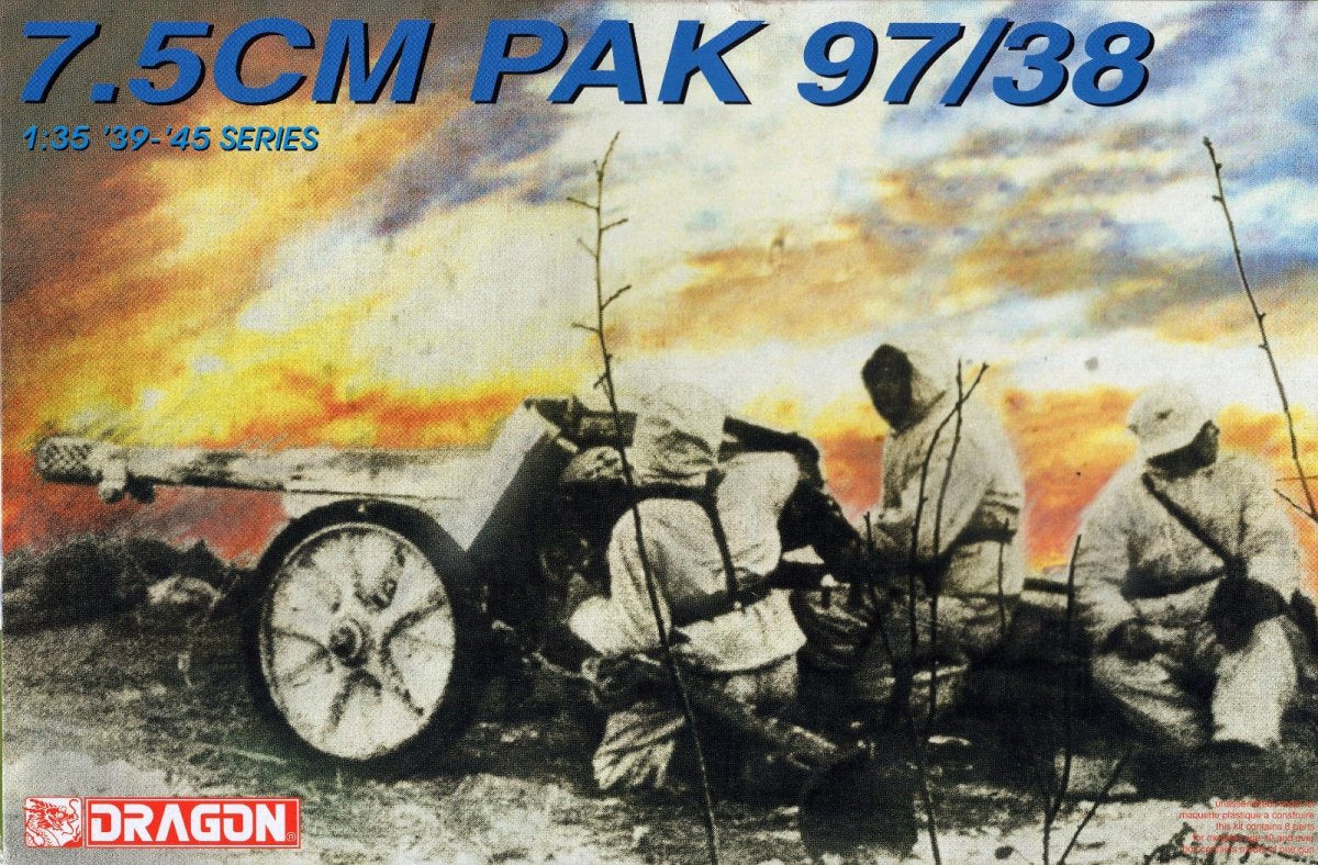 Dragon 6123 7.5cm PAK 97/38 1/35