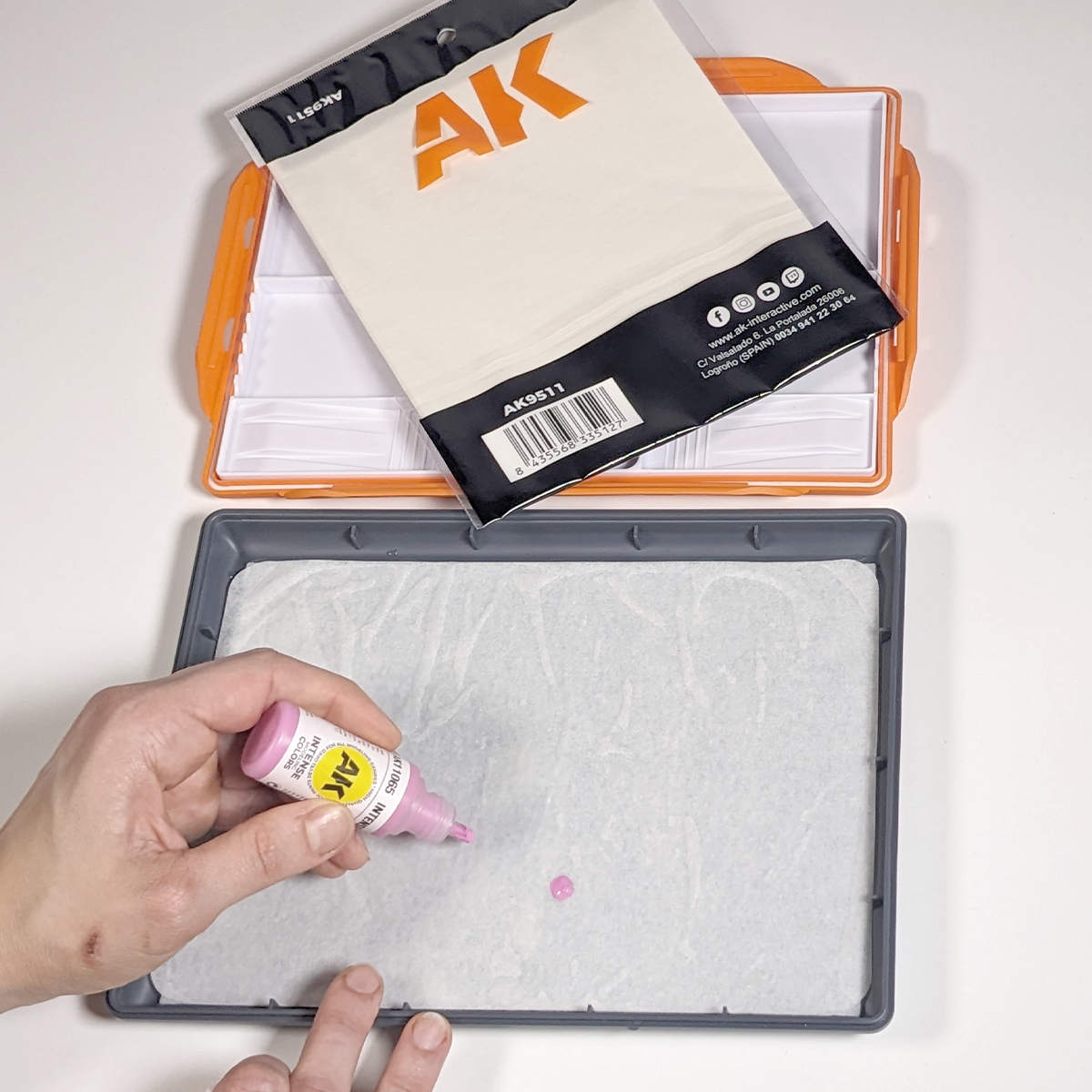 AK Interactive AK9510 AK WET PALETTE - Wet palette – image 8