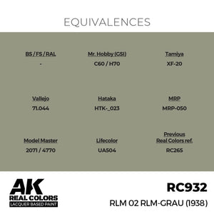 AK Interactive RC932 RLM 02 RLM-Grau (1938) 17 ml – Bild 2