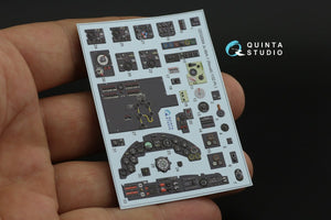 Quinta Studio QD32084 Ju 88A-1 3D-Printed &amp;amp; colored Interior on decal paper (Revell) 1/32 – image 12