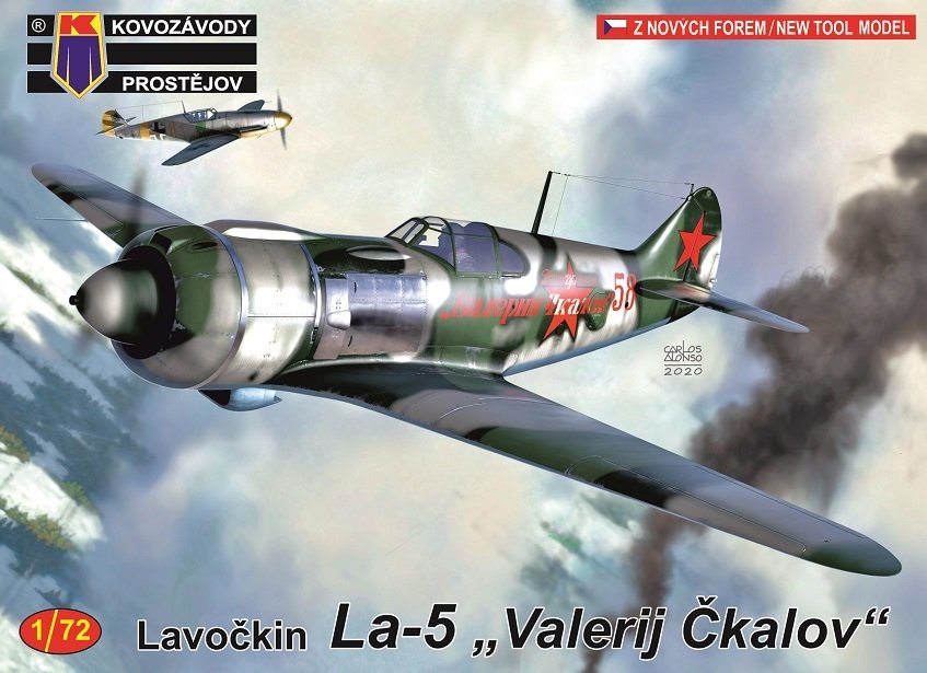 Kovozavody Prostejov KPM0172 La-5 “Valerij Čkalov” 1/72
