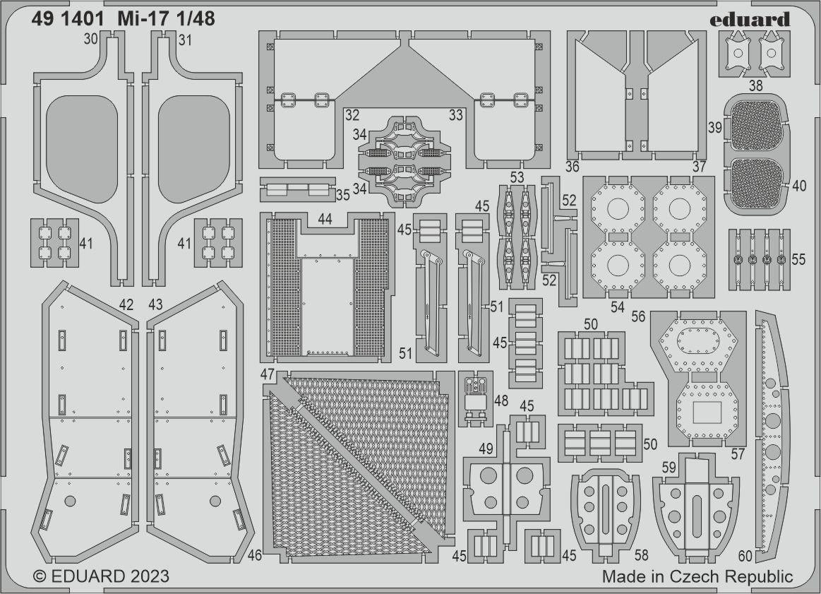 Eduard BIG49396 Mi-17 TRUMPETER 1/48 – zdjęcie 3