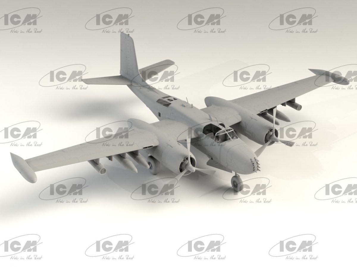 ICM 48278 B-26K Counter Invader (early), US Attack Aircraft 1/48 – image 4