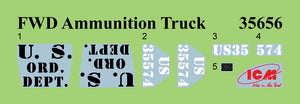 ICM 35656 FWD Type B WWI US Ammunition Truck 1/35 – zdjęcie 12