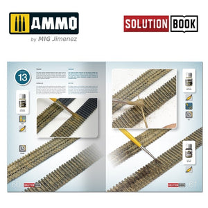 AMMO of Mig Jimenez 6601 How to paint WWII German winter vehicles (Solution book) Multilingual – zdjęcie 8