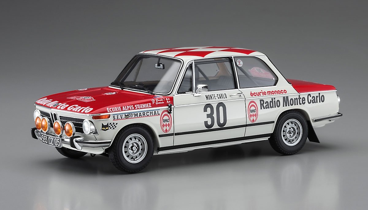Hasegawa 20516 BMW 2002 tii “1975 Monte Carlo Rally” 1/24 – zdjęcie 2