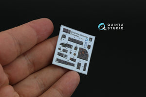 Quinta Studio QD72142 A-6A Intruder 3D-Printed coloured Interior on decal paper (Trumpeter) 1/72 – zdjęcie 3