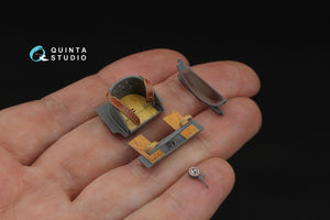 Quinta Studio QD32182 Nieuport XI 3D-Printed &amp;amp; coloured Interior on decal paper (CSM) 1/32 – zdjęcie 9