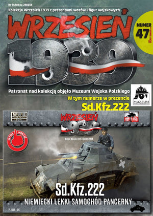 First to Fight PL047 Niemiecki Lekki Samochód Pancerny Sd.Kfz.222 1/72