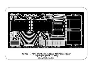 Aber 48053 Jagdtiger Sd.Kfz. 186 –przednie i tylnie błotniki / Jagdtiger Sd.Kfz. 186 –Front &amp;amp; Rear Fenders 1/48 – zdjęcie 7