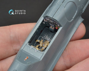 Quinta Studio QD48094 Bf 109G-6 3D-Printed &amp;amp; coloured Interior on decal paper (for Eduard kit) 1/48 – zdjęcie 9