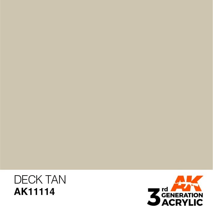 AK Interactive AK11114 DECK TAN – STANDARD 17ml