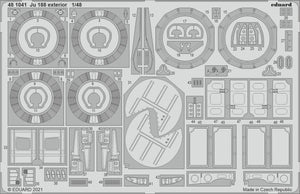 Eduard 481041 Ju 188 exterior for REVELL 1/48