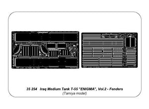 Aber 35254 Iraqi Medium Tank T-55 ENIGMA - vol. 2 - fenders 1/35 – zdjęcie 9