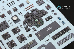 Quinta Studio QD32063 Bf 110C/D 3D-Printed &amp;amp; coloured Interior on decal paper (for Dragon kit) 1/32 – zdjęcie 4