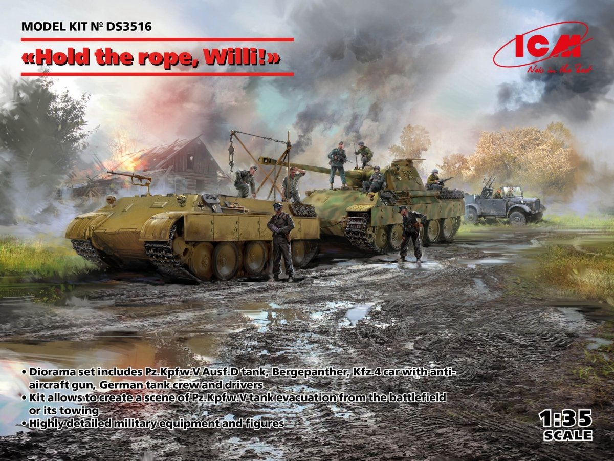 ICM DS3516 'Hold the rope, Willie! 1/35