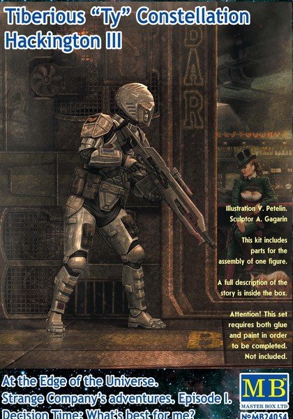 Master Box 24054 Tiberious Ty Constellation Hackington III 1/24 – zdjęcie 2