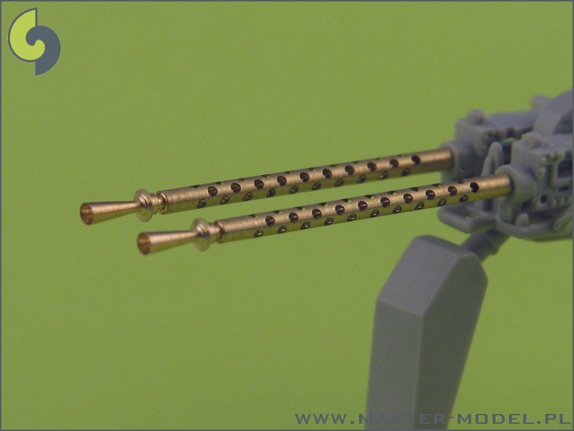 Master SM-35-002 Browning M2 aircraft .50 caliber (12.7mm) barrels with flash hiders (2pcs) – zdjęcie 3