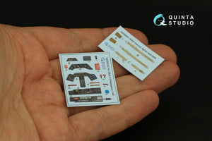 Quinta Studio QD48316 Fw 190A-4 3D-Printed &amp;amp; colored Interior on decal paper (Hasegawa) 1/48 – image 5