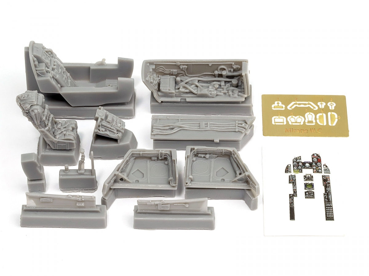Red Fox Studio SBSRF-4801 Mirage III C Resin products Hobby Boss 1/48 – zdjęcie 8