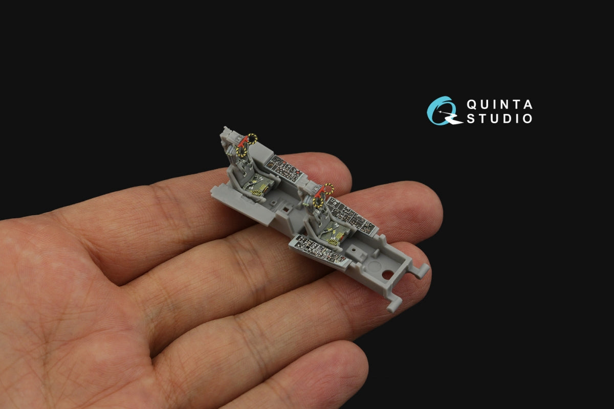 Quinta Studio QD72082 F-4J Early 3D-Printed &amp;amp; coloured Interior on decal paper (Fine Molds) 1/72 – zdjęcie 10