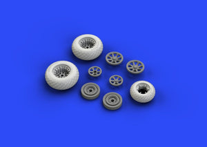 Eduard 648258 P-38 wheels ACADEMY 1/48 – zdjęcie 4