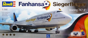 Revell 01111 Boeing 747-8 Lufthansa Fanhansa Siegerflieger 1/144