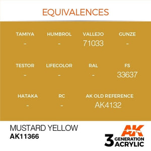 AK Interactive AK11366 Mustard Yellow 17ml – image 3
