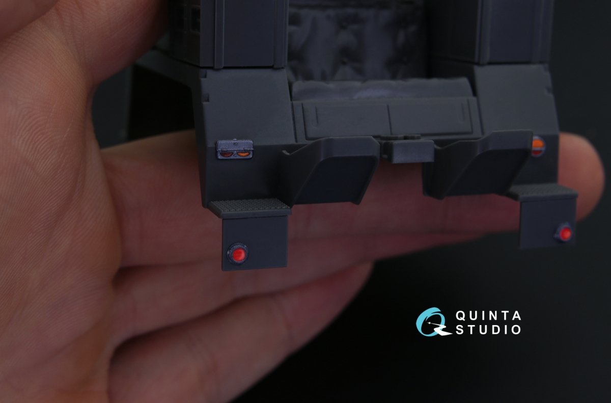 Quinta Studio QD35025 Krupp Protze 3D-Printed &amp;amp; coloured Interior on decal paper (for Tamiya kit) 1/35 – zdjęcie 3