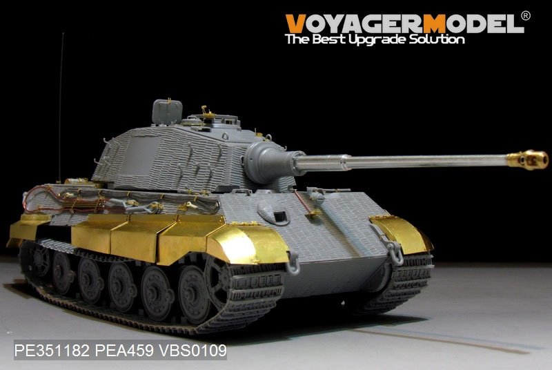 Voyager Model PE351182 WWII German King Tiger (Hensehel Turret)（For DRAGON/ZVEZDA kit） 1/35 – zdjęcie 4