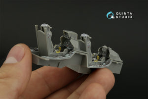 Quinta Studio QD48419 F-16D block 40 3D-Printed &amp;amp; colored Interior on decal paper (Kinetic 2022 tool) 1/48 – image 12