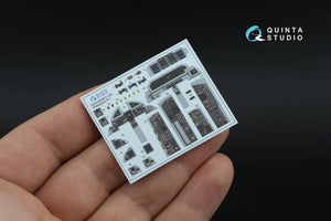 Quinta Studio QDS-48596 F-15E 3D-Printed &amp;amp; coloured Interior on decal paper (Hasegawa) (Small version) 1/48 – zdjęcie 4