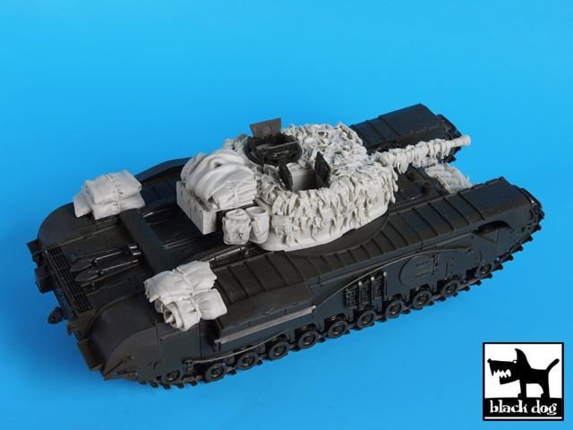 Black Dog T35020 Churchill MK VII for Tamiya 1/35 – zdjęcie 2
