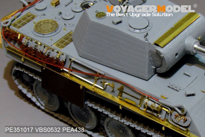 Voyager Model PE351017 WWII German Panther G Early ver.Basic upgrade set (For TAKOM 2119/2134) 1/35 – zdjęcie 14