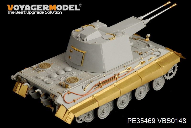 Voyager Model PE35469 WWII German E-75 FlaKpanzer for TRUMPETER 01539 1/35 – image 4