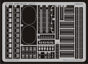 Eduard 53020 HMS Hood 1/350 Trumpeter – zdjęcie 4