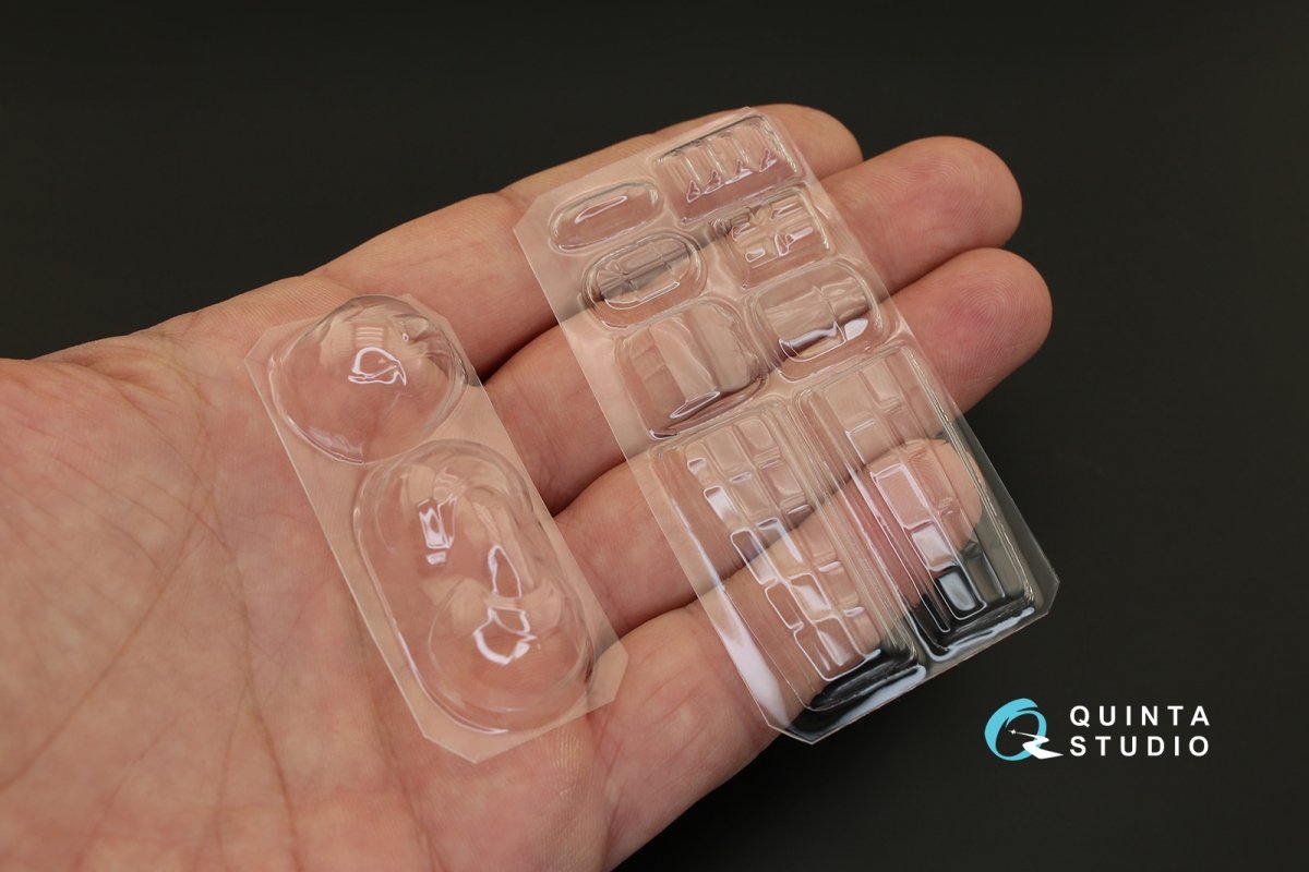 Quinta Studio QC48100 IL-4 vacuformed clear canopy (for Xuntong kit) 1/48 – zdjęcie 3