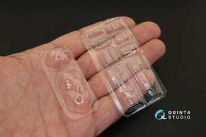 Quinta Studio QC48100 IL-4 vacuformed clear canopy (for Xuntong kit) 1/48 – zdjęcie 3