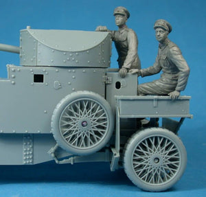 Copper State Models F35-006 British RNAS Armored Car Division seated crewman 1/35 – image 3