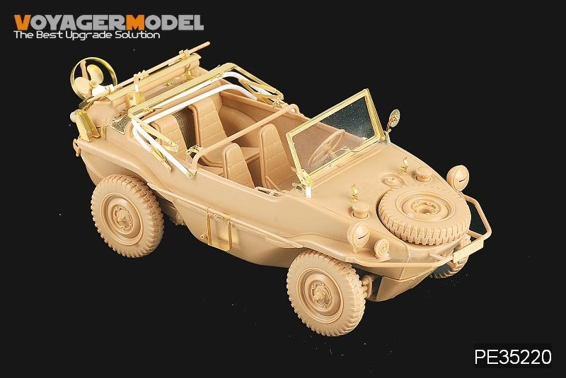 Voyager Model PE35220 WWII German Schwimmwagan Type 166 for TAMIYA 35224 1/35 – zdjęcie 2