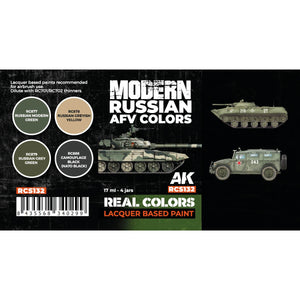 AK Interactive RCS132 Modern Russian AFV Colors 4x17ml – Bild 2