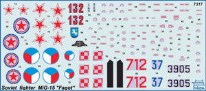 Zvezda 7317 Soviet fighter MiG-15 1/72 – zdjęcie 2
