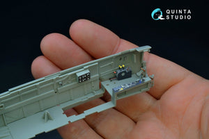 Quinta Studio QD48192 Bf 110C/D 3D-Printed &amp;amp; coloured Interior on decal paper (for Cyber-hobby kit) 1/48 – zdjęcie 7