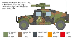 Italeri 6598 HMMWV M1036 TOW Carrier 1/35 – zdjęcie 3