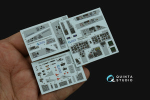 Quinta Studio QDS-32227 MiG-29UB 3D-Printed &amp;amp; coloured Interior (Trumpeter) (Small version) 1/32 – zdjęcie 3