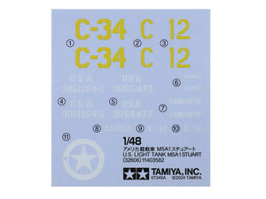 Tamiya 32606 US Light Tank M5A1 Stuart 1/48 – zdjęcie 13