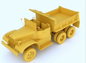 Mirror Model 35806 US Diamond T 972 Dump Truck Late open Cab 1/35 – image 5