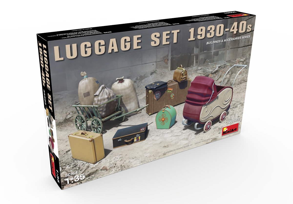 MiniArt 35582 LUGGAGE SET 1930-40s 1/35 – image 2