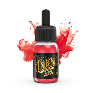 AK Interactive AK16042 FLUOR RED – INK 30ml